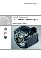 VW - SSP 401 1.8 l TFSI 16v 118kW engine 